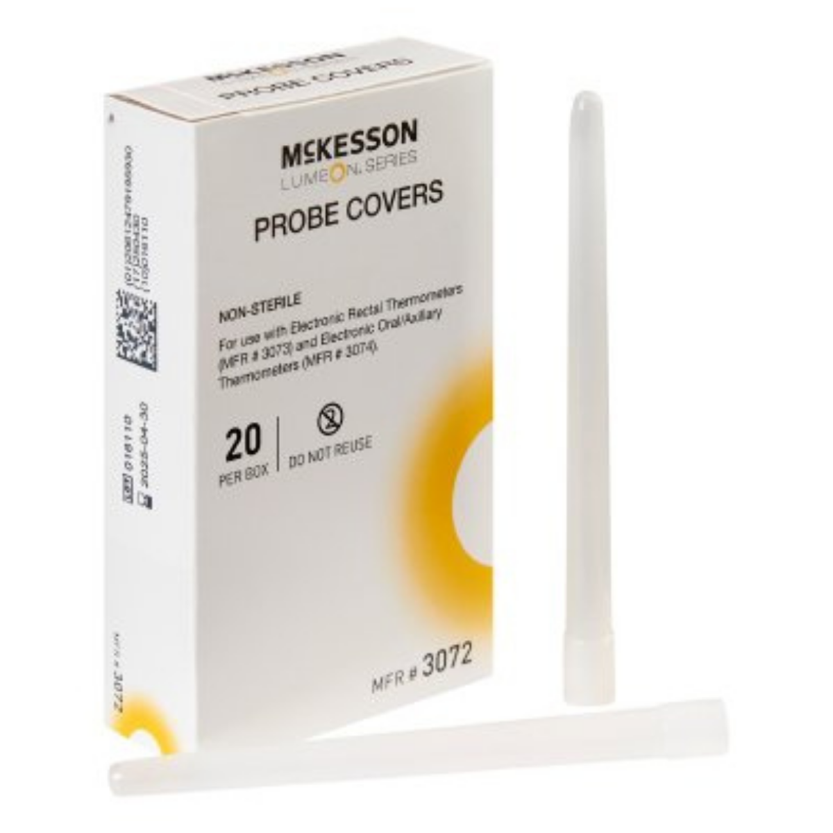 Axillary Oral Rectal Thermometer Probe Cover Mckesson Lumeon For 