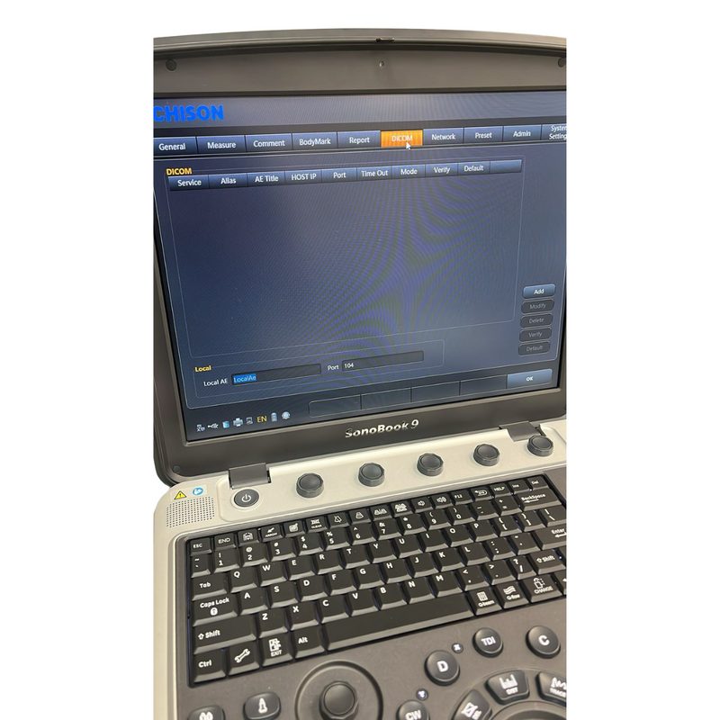 Chison SonoBook9 4D Ultrasound w/4D Convex Probe, Abdominal, OBGYN - Manf 2023