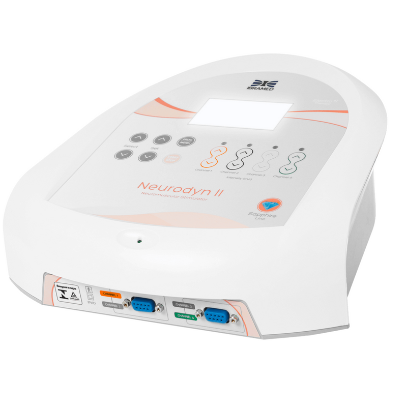 Ibramed Neurodyn II 4-Channel Electrostimulation Therapy Machine w/ 3 Waveforms TENS, FES and Russian