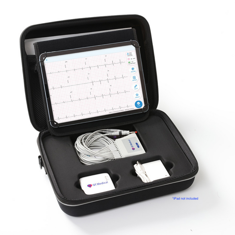 QT Medical PCA 500 Wireless 12-Lead EKG Recorder Ultra Portable (Only 2.36 oz!) w/Interpretation