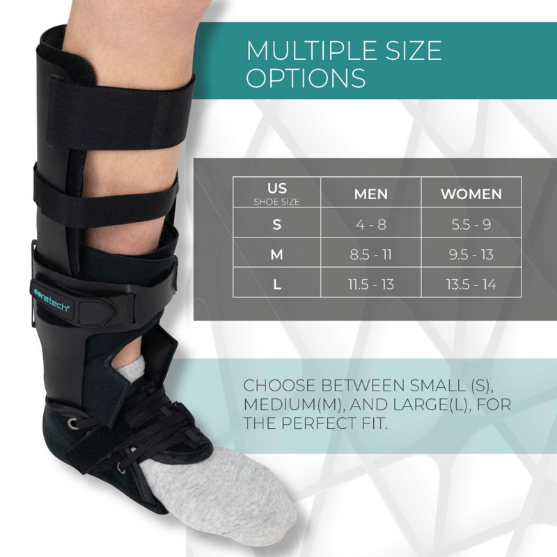 Coretech Ankle Brace - Rigid Support & Quick Lace System