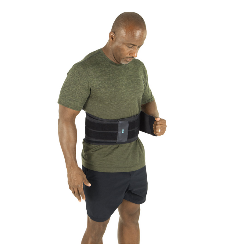 Coretech Back Brace with Reinforced Lower Back Support and Double Strap