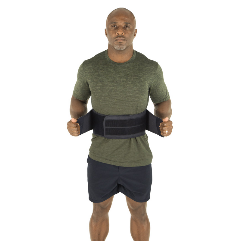 Coretech Back Brace with Reinforced Lower Back Support and Double Strap