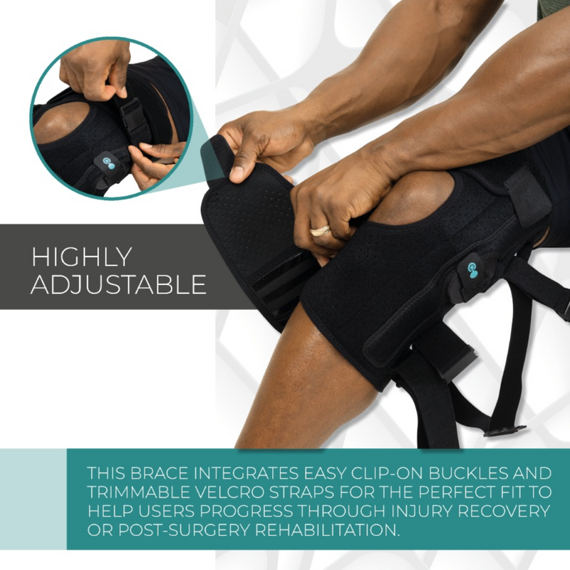 Coretech Knee Brace Dual-Hinge / Flexion and Extension Degree Adjustment