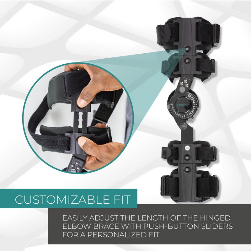 Coretech ROM Elbow Brace Controlled Range of Motion