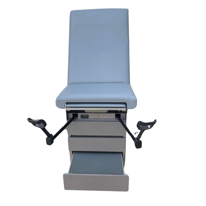 Midmark 104 Manual Examination Table Fully Refurbished w/  New Upholstery