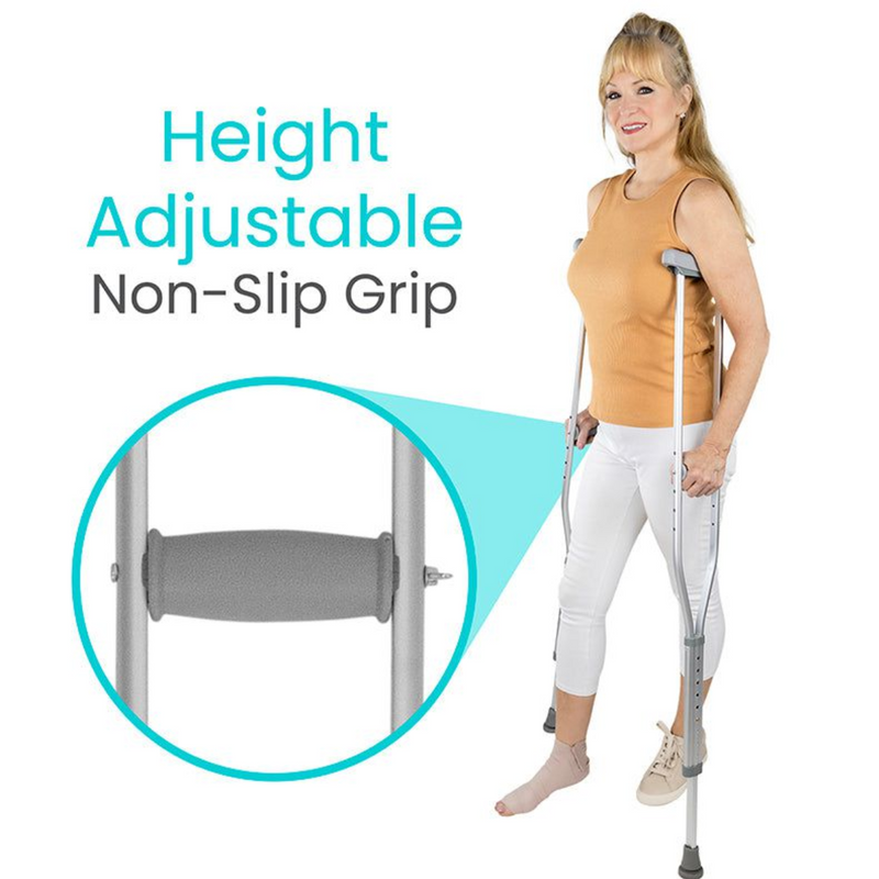 Vive Health Crutches 300 Lbs Capacity